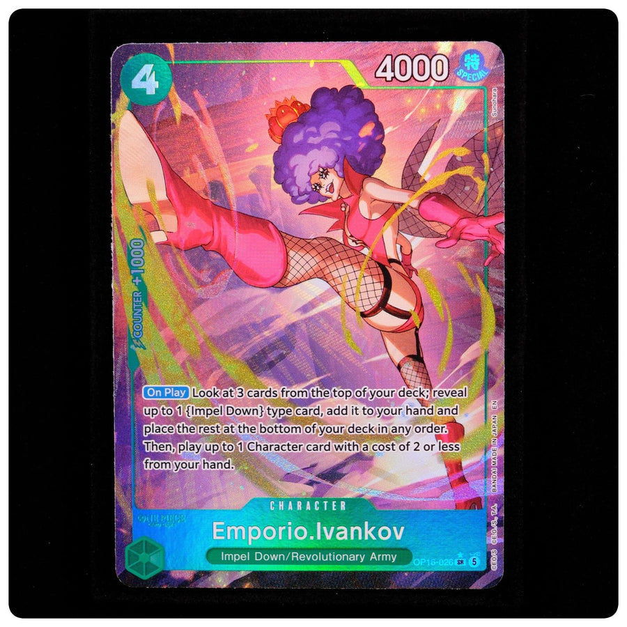 Emporio.Ivankov (026) (Alt. Art) OP16-026 - The Time of Battle One Piece Foil NM