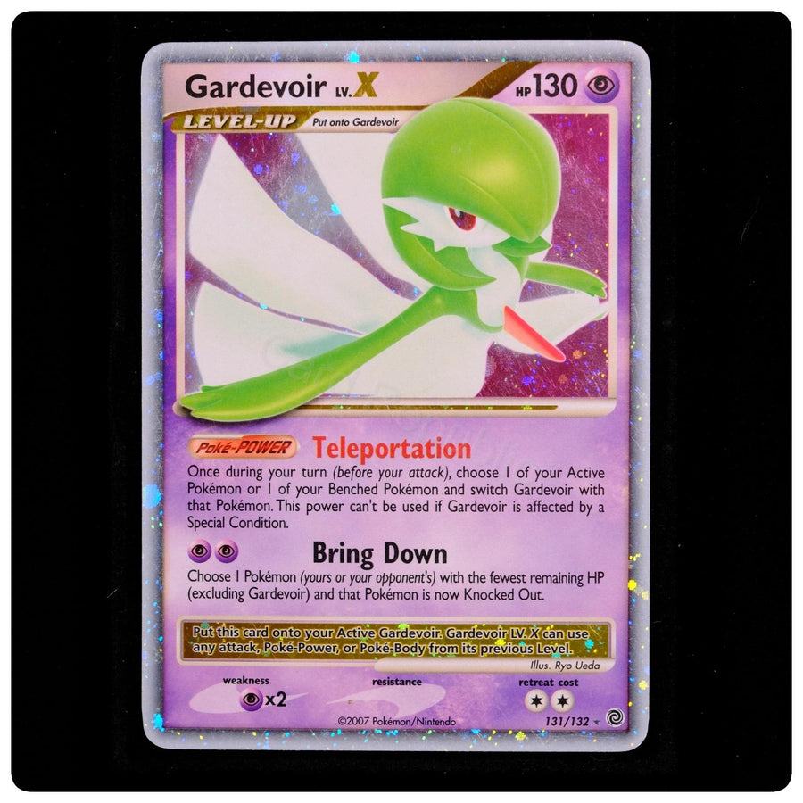 Gardevoir LV.X 131/132 Holo LV.X Rare - Secret Wonders Pokemon - R. Ueda - MP/LP