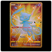 Mew 025/025 Holo Rare - Celebrations 2021 Pokemon - Saki Hayashiro - Near Mint