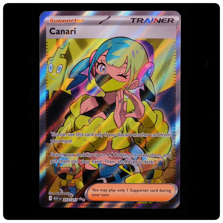 Canari 257/217 Ultra Rare - Ascended Heroes 2026 Pokemon Holo - Near Mint