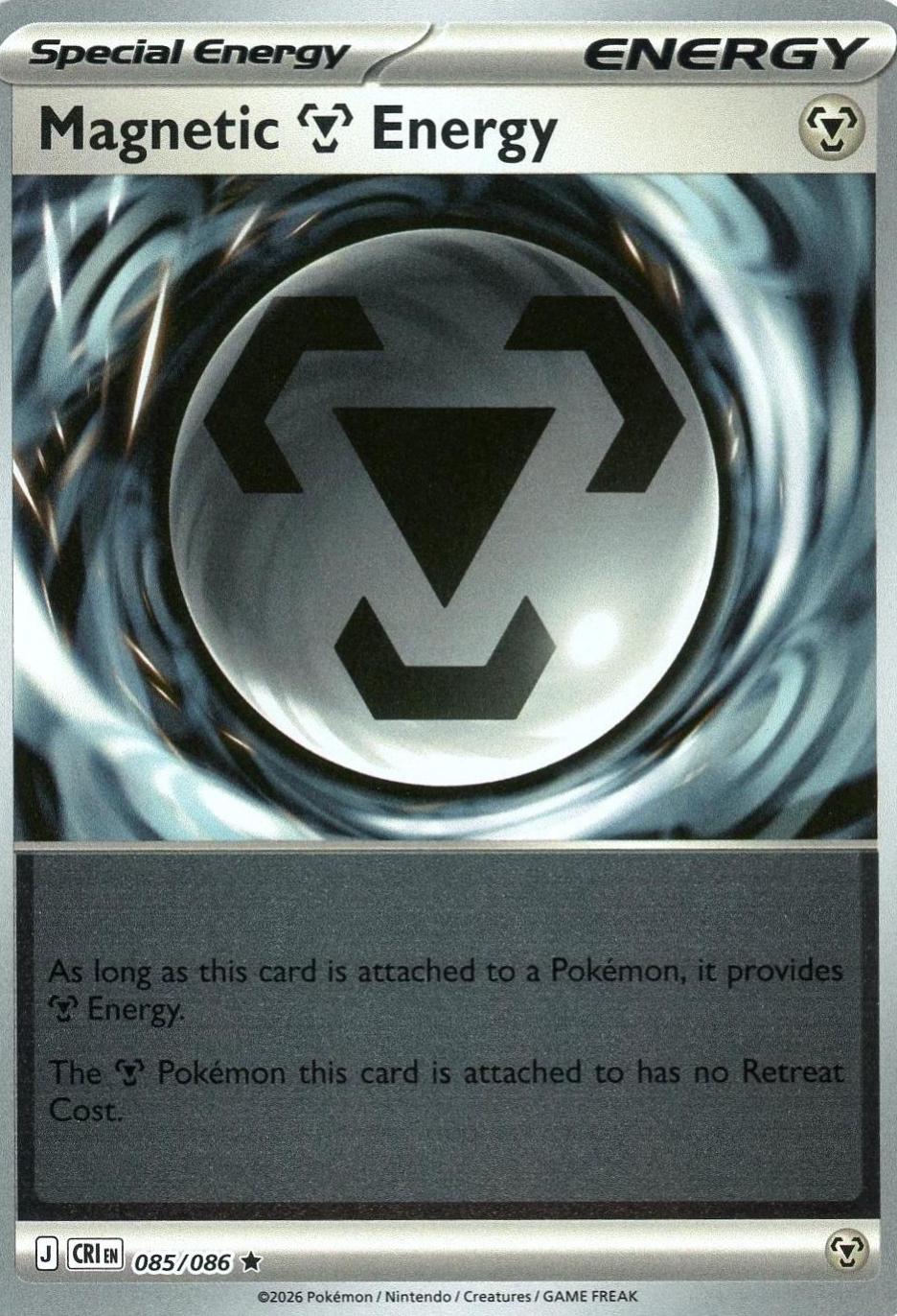 Magnetic M Energy [Reverse Holo] - Chaos Rising - 85