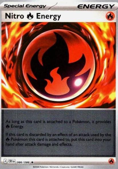 Nitro R Energy [Reverse Holo] - Chaos Rising - 86