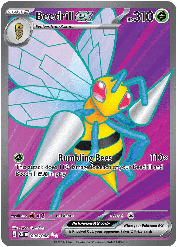 Beedrill ex - Chaos Rising - 98