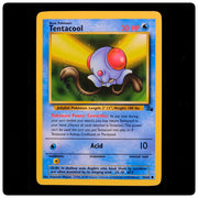 Tentacool 56/62 Common - Fossil 1999 Pokemon Unlimited - Kagemaru Himeno - LP