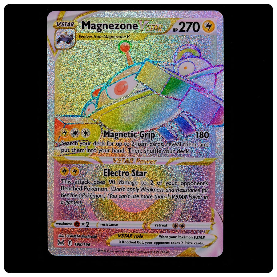 Magnezone VSTAR 198/196 - Lost Origin Pokemon Holo - PLANETA Mochizuki - NM