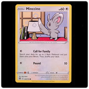 Minccino 124/172 Common - Brilliant Stars 2022 Pokemon - Mina Nakai - Near Mint