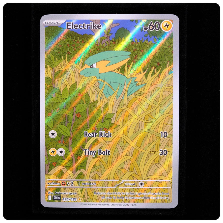 Electrike 196/182 - Destined Rivals Pokemon Holo - Nakamura Ippan - NM/M