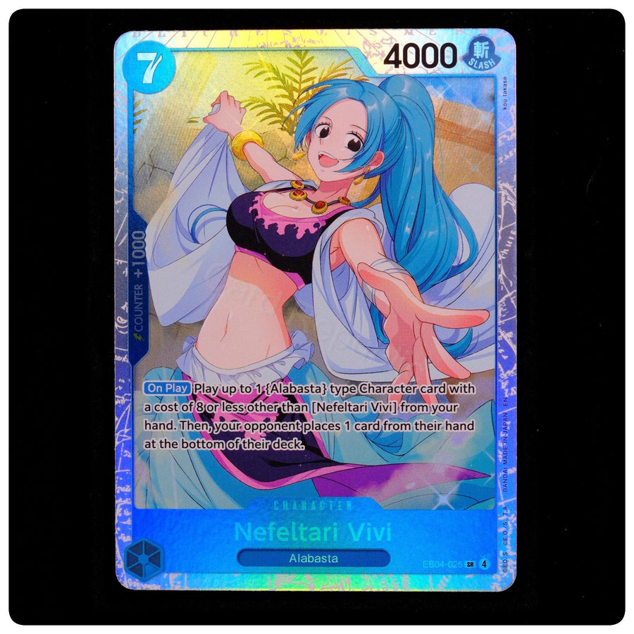Nefeltari Vivi EB04-025 - The Azure Sea's Seven One Piece - k. takase - NM/M