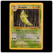 Metapod 54/102 Common - Base Set Unlimited 1999 Pokemon - Ken Sugimori - NM