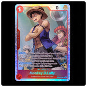 Monkey.D.Luffy OP14-013 - The Azure Sea's Seven One Piece - K.Rokushiro - NM/M