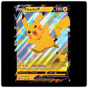 Pikachu V SWSH143 Holo Promo - Sword & Shield Promo Pokemon - HYOGONOSUKE - Mint