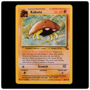 Kabuto 50/62 Common - Fossil 1999 Pokemon Unlimited - Ken Sugimori - LP