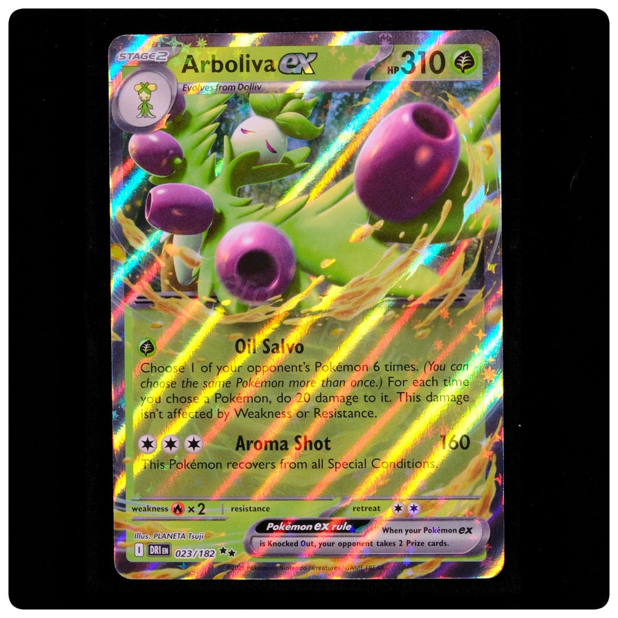 Arboliva ex 023/182 - Destined Rivals Pokemon Holo - PLANETA Tsuji - NM/M