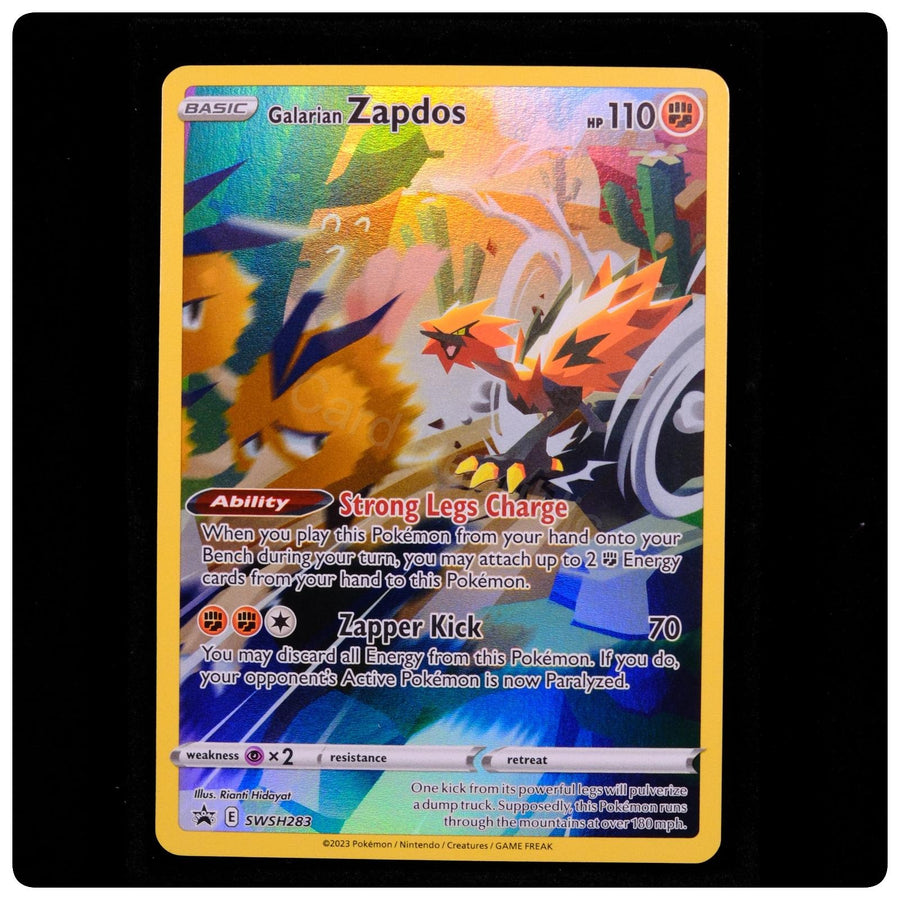 Galarian Zapdos SWSH283 Holo - Sword & Shield Promo Pokemon - R. Hidayat -Mint