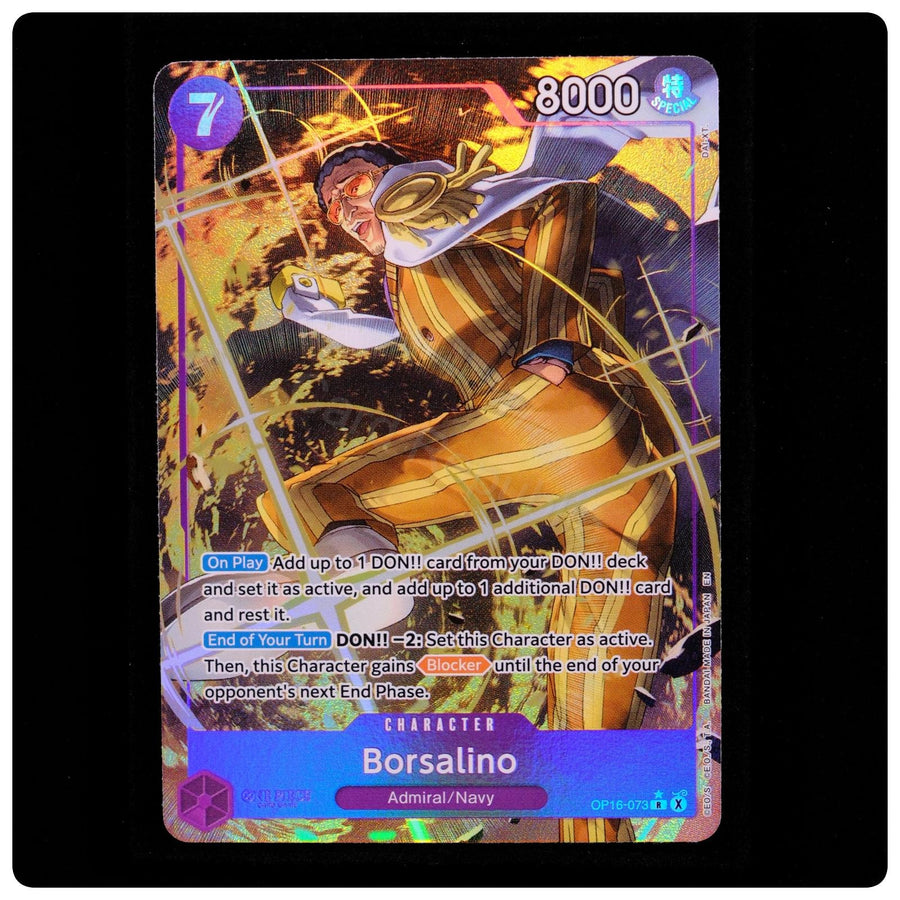 Borsalino (Alternate Art) OP16-073 - The Time of Battle One Piece Foil - NM