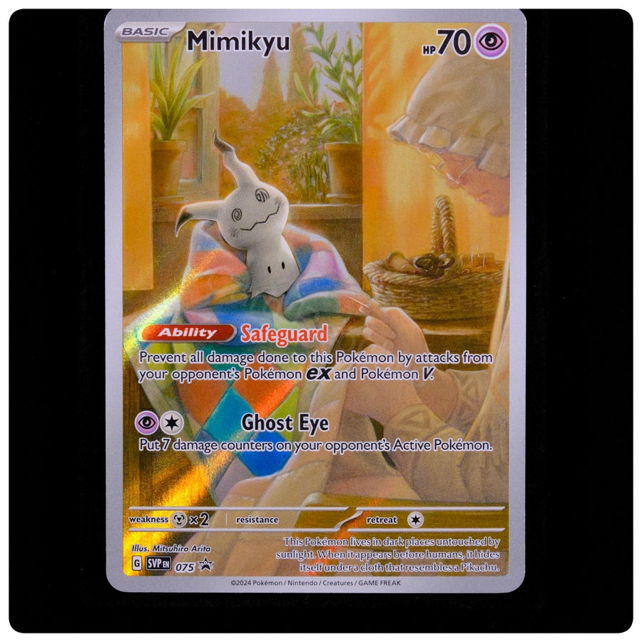Mimikyu 075 Holo Promo - Scarlet & Violet Promo Pokemon - Near Mint