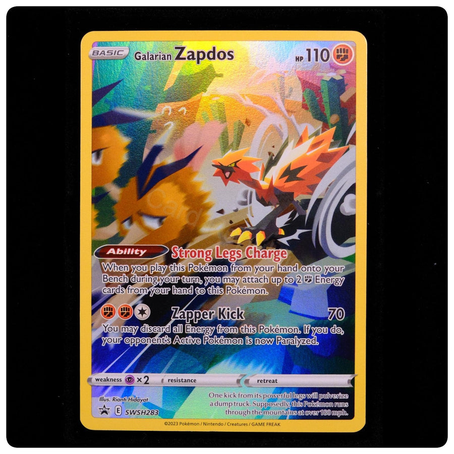 Galarian Zapdos SWSH283 Holo - Sword & Shield Promo Pokemon - R. Hidayat -Mint