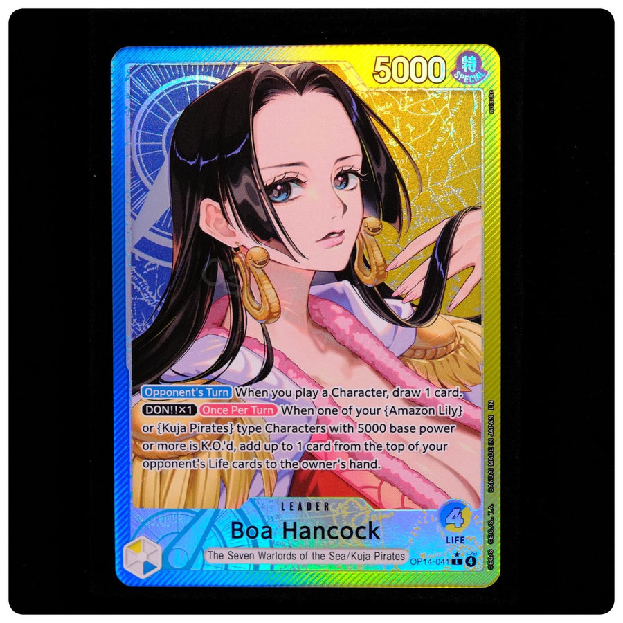 Boa Hancock OP14-041 - The Azure Sea's Seven One Piece Foil - nuisuke - NM