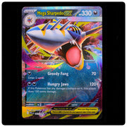 Mega Sharpedo ex 061/094 - Phantasmal Flames Pokemon Holo - 5ban Graphics - NM/M