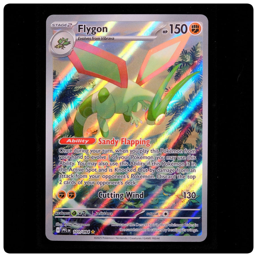 Flygon 101/094 - Phantasmal Flames Pokemon Holo - Ryota Murayama - NM/M