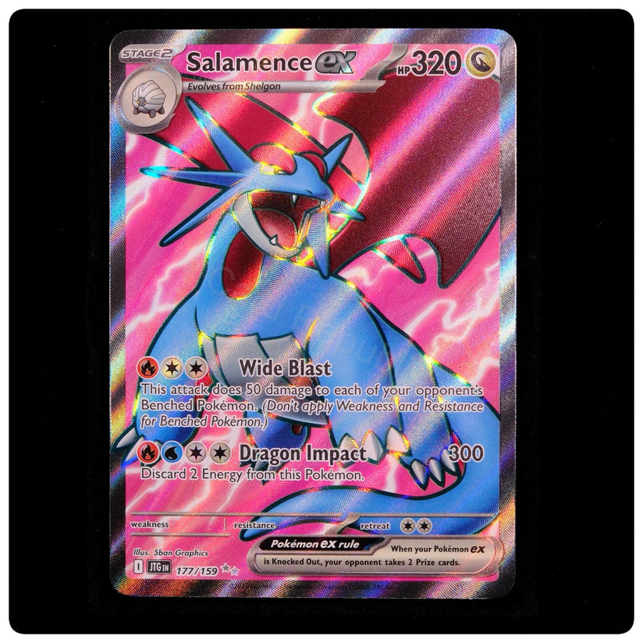 Salamence ex 177/159 - Journey Together Pokemon Holo - 5ban Graphics - NM