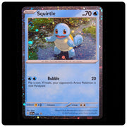 Squirtle (Cosmos Holo) 048 Promo - Scarlet & Violet Promo Pokemon - Gemi - NM/M