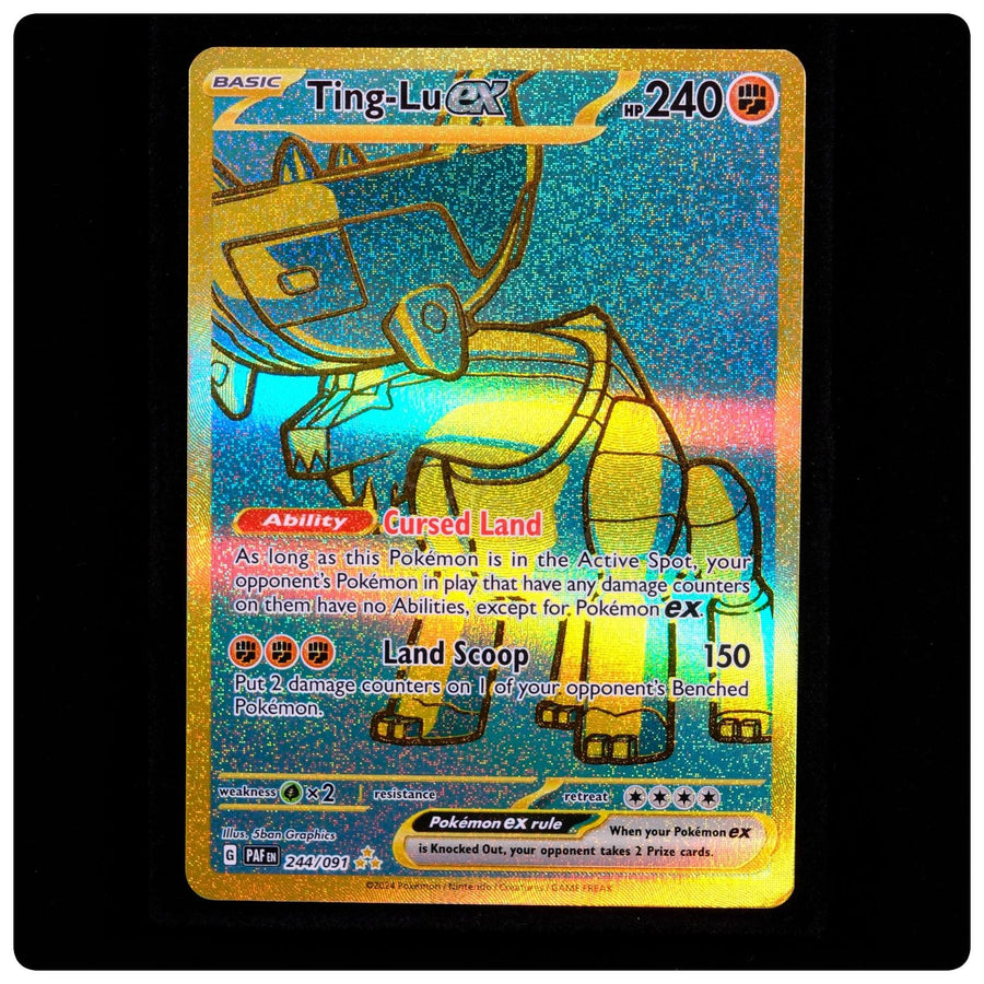 Ting-Lu ex 244/091 - Paldean Fates Pokemon Holo - 5ban Graphics - NM/M