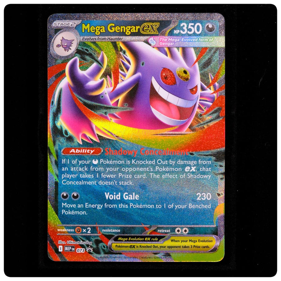 Mega Gengar ex 073 Holo - ME: Mega Evolution Promo Pokemon - NM