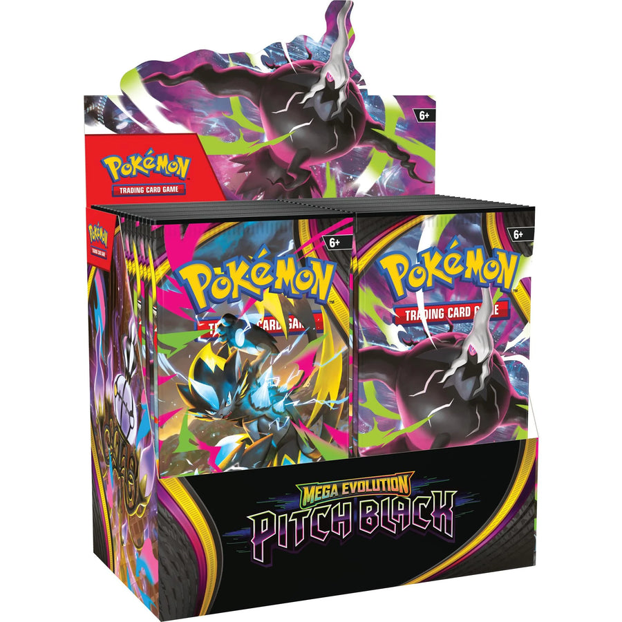 Pokémon trading card game packaging with colorful design