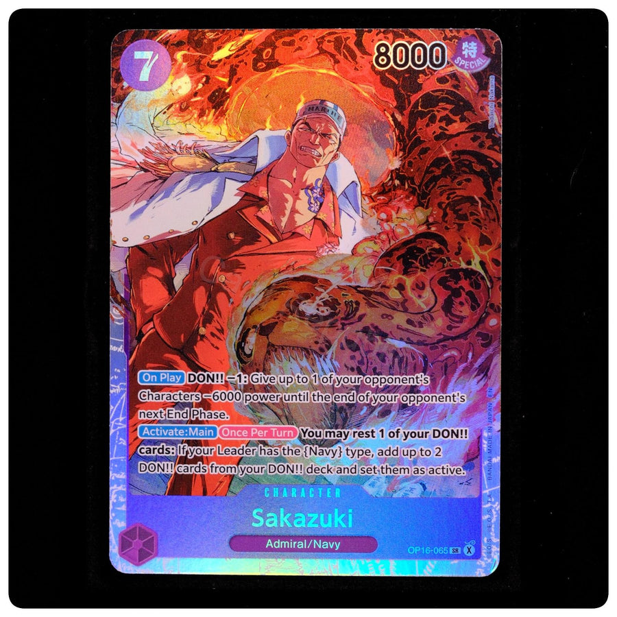 Sakazuki OP16-065 - The Time of Battle One Piece Foil - Tadaichi Nakama - NM/M