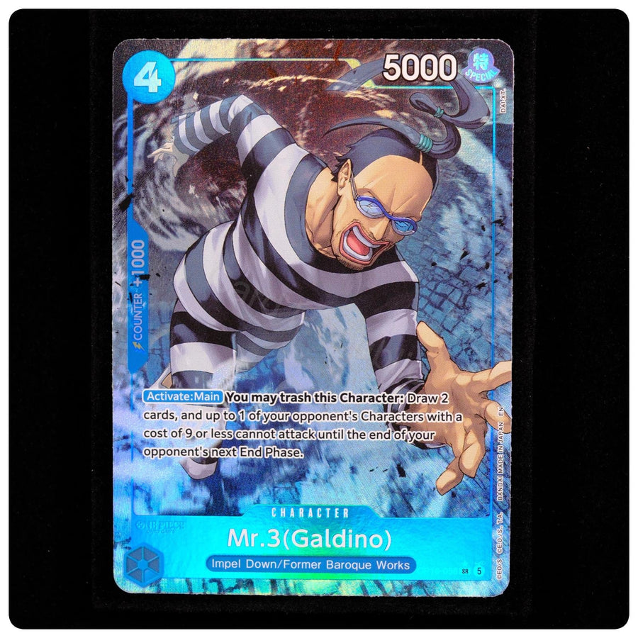 Mr.3(Galdino)(056)(Alternate Art) OP16-056 The Time of Battle One Piece Foil NM