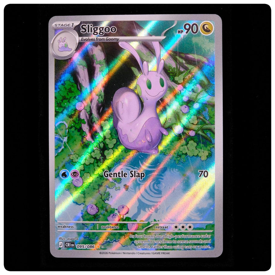 Sliggoo 095/086 Holo Illustration Rare - Chaos Rising Pokemon - aspara - NM