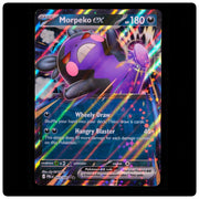 Morpeko ex 055/084 Double Rare - Pitch Black Pokemon Holo - aky CG Works - NM