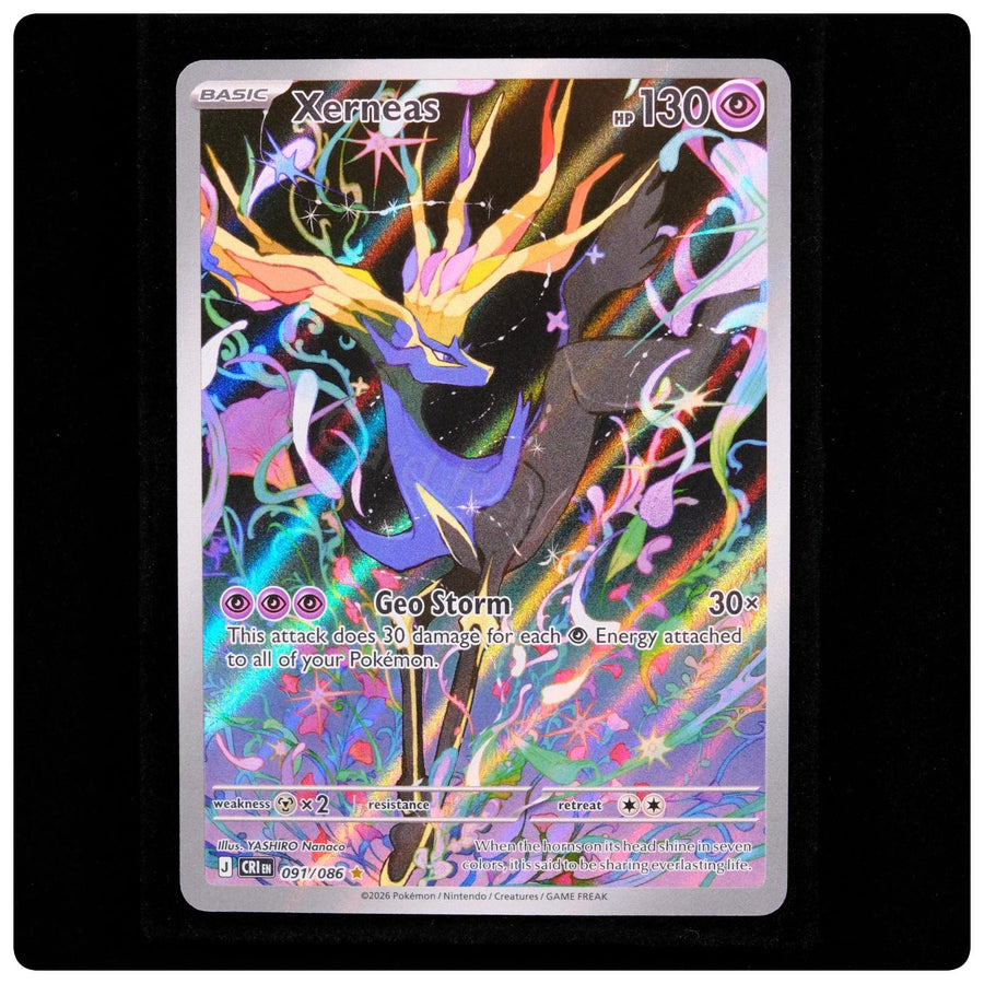 Xerneas 091/086 Holo - Chaos Rising Pokemon - YASHIRO Nanaco - NM