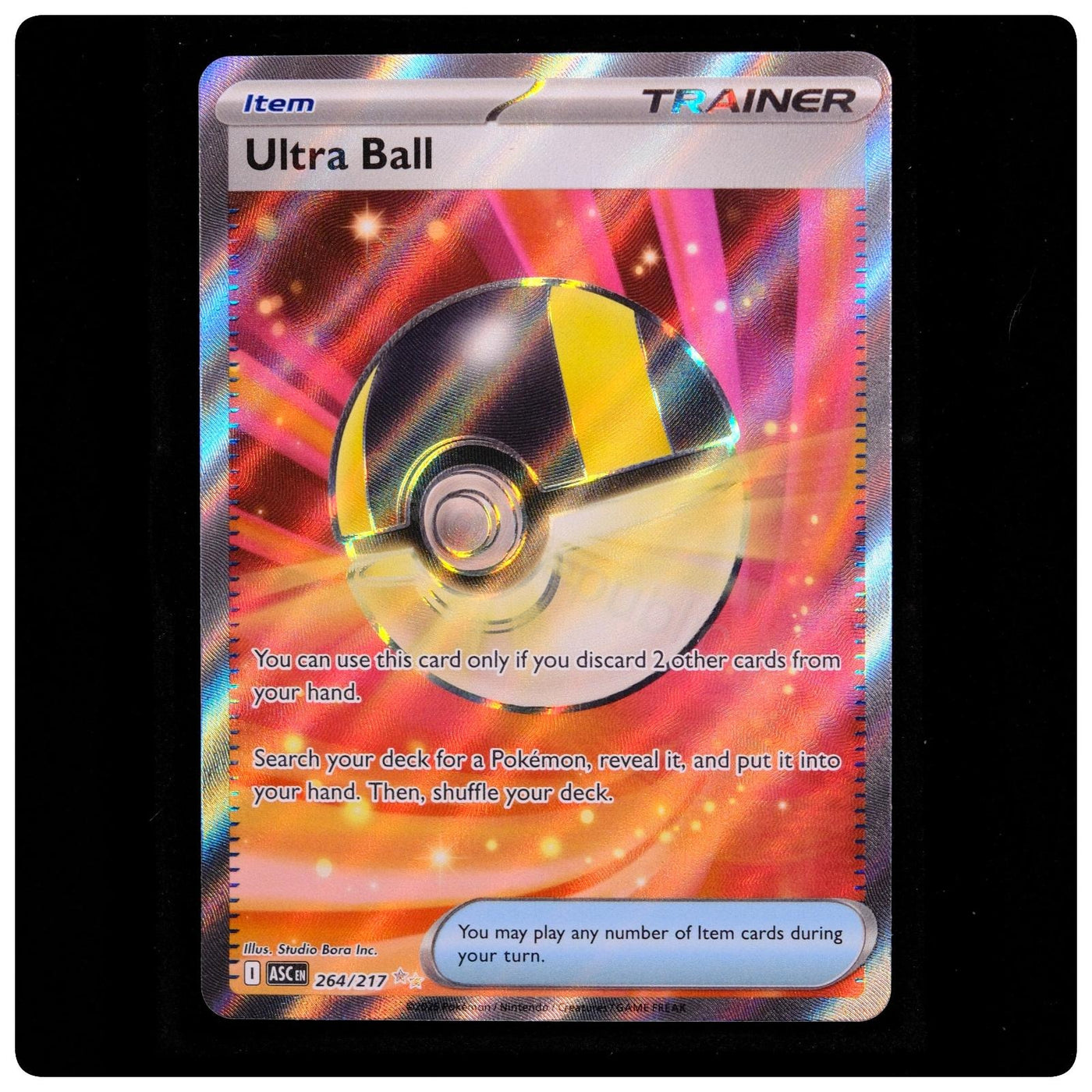 Ultra Ball 264/217 Ultra Rare - Ascended Heroes 2026 Pokemon Holo - - Near Mint