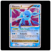 Glaceon LV.X 98/100 Holo LV.X Rare - Majestic Dawn 2008 Pokemon - Ryo Ueda - LP