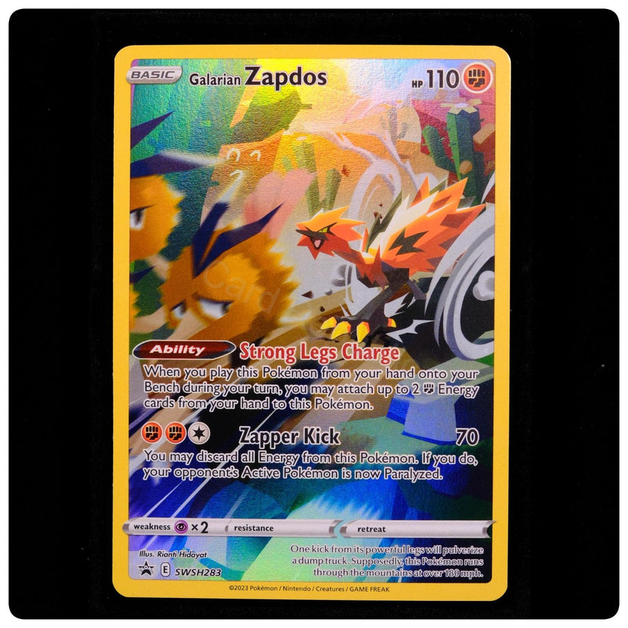 Galarian Zapdos SWSH283 Holo - Sword & Shield Promo Pokemon - R. Hidayat -Mint