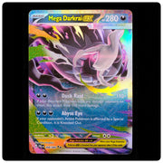 Mega Darkrai ex 048/084 - Pitch Black Pokemon Holo - 5ban Graphics - NM