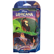 Disney Lorcana: Shimmering Skies Starter Deck - Emerald & Steel