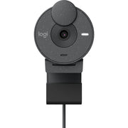 Logitech: Brio 300 Full HD Webcam (Graphite)