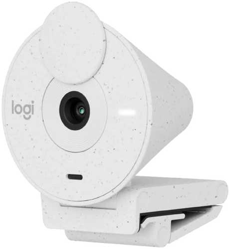 Logitech: Brio 300 Full HD Webcam (Off-White)