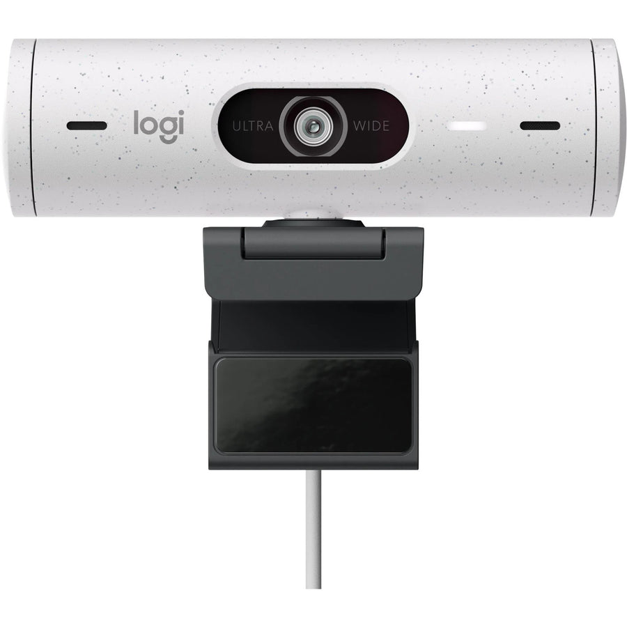 Logitech: Brio 500 Webcam (Off White)