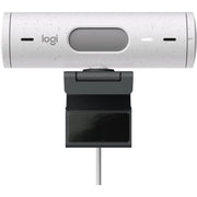 Logitech: Brio 500 Webcam (Off White)