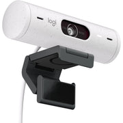 Logitech: Brio 500 Webcam (Off White)
