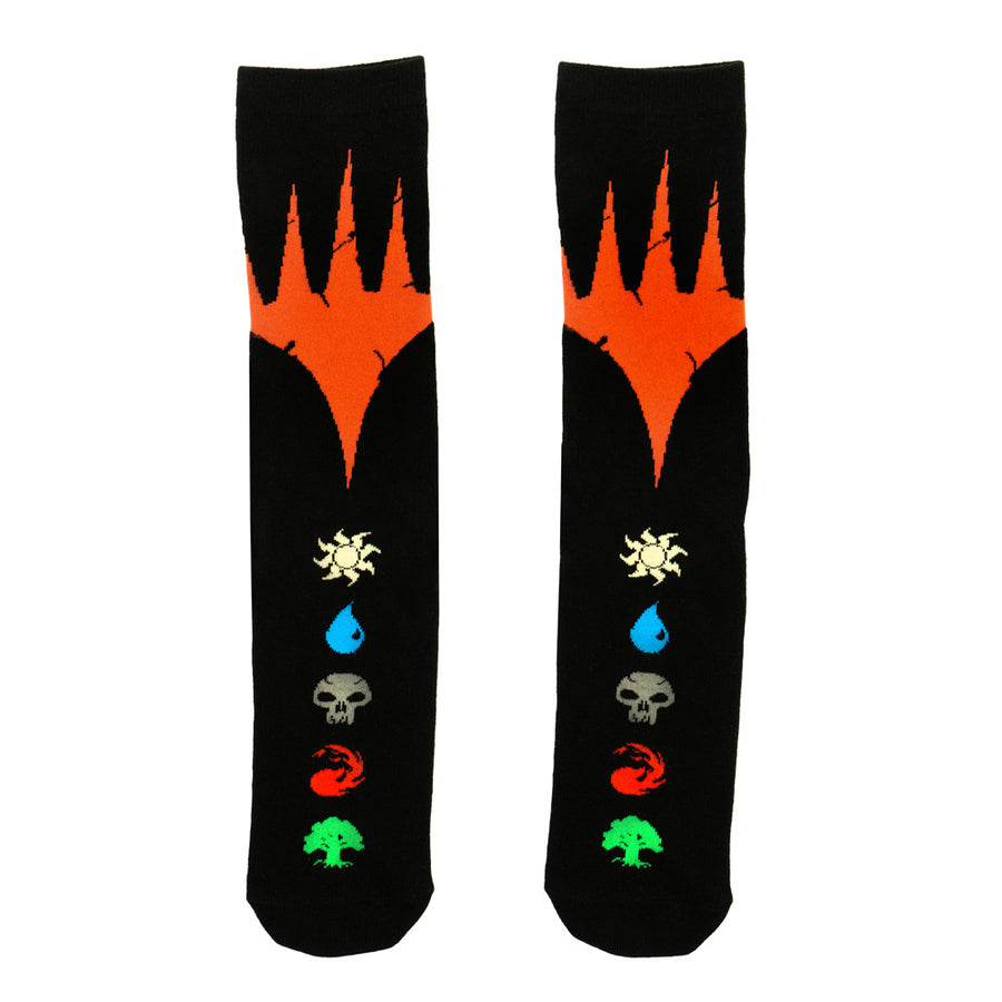 Magic: The Gathering: Mana Symbols Crew Sock (9-12 Adult)