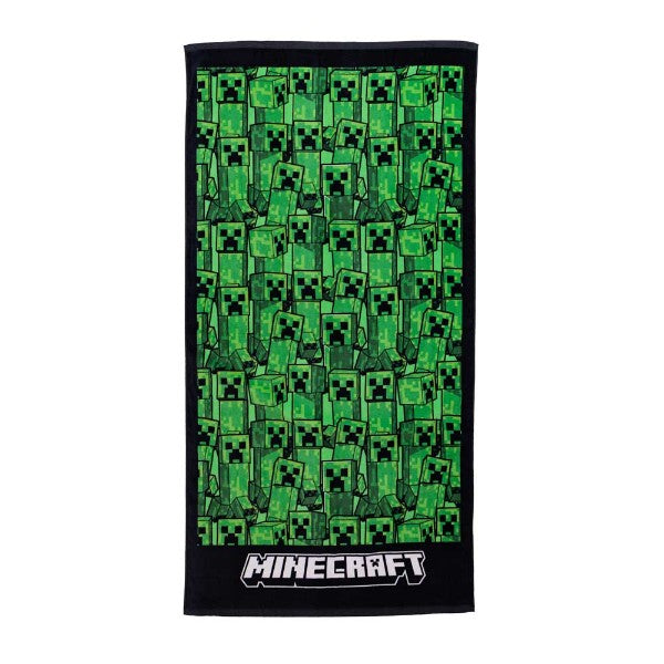 Minecraft: Creeper All-Over-Print Towel
