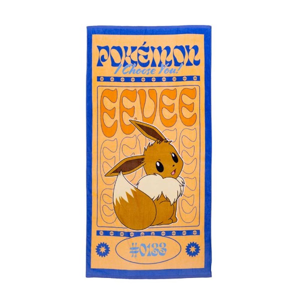 Pokémon: Bubbly Eevee Towel