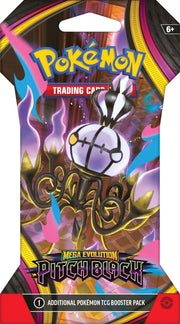 Pokémon TCG: Mega Evolution Pitch Black Sleeved Booster Pack (Assorted)