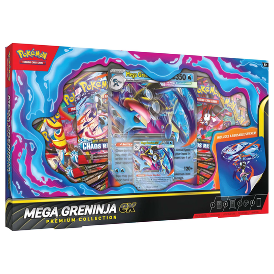Pokémon TCG: Mega Greninja Ex Premium Collection