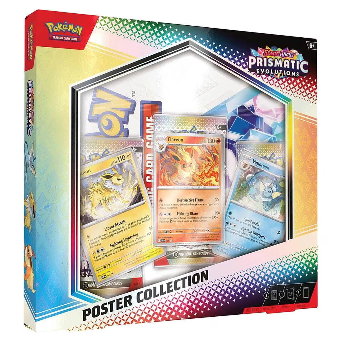 Pokémon TCG: Scarlet & Violet Prismatic Evolutions Poster Collection